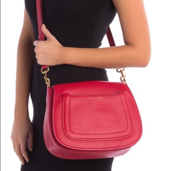 Marc Jacobs Large Empire City Red Crossbody Bag